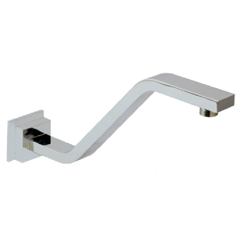 Fluire Cubo 300mm Wall Mounted Shower Arm - Chrome
