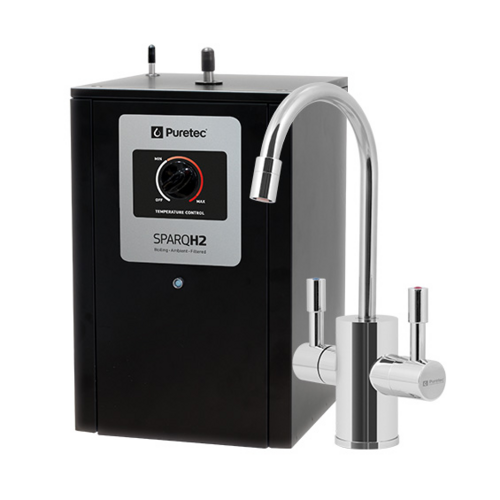 Puretec Boiling Undersink Water Filter System delivers 60 Cups/hr  0.1 Micron