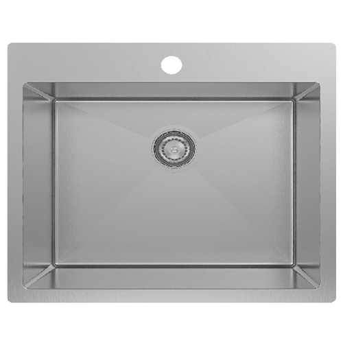 Fluire Single Bowl Stainless Steel Sink with 1 Tap Hole 40 Litre