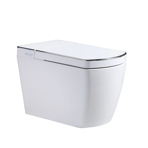 Lafeme Lucci ST17 650mm Electric Smart Luxury Bidet Ceramic Toilet Suite White