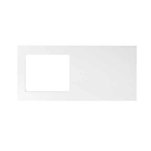 Otti STLA1300-PW 1300mm Quartz Pure White Laundry Stone Top