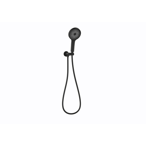 Linkware T7809BK Gabe 3 Function Hand Shower With Wall Bracket Matte Black