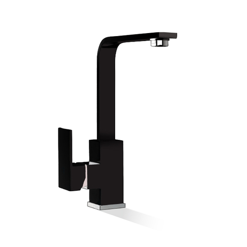 Linkware Lauren T8602BK Project Swivel Spout Sink Mixer Matte Black