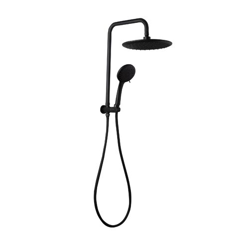 Linkware T9081BK Loui 3 Function Twin Shower Matte Black