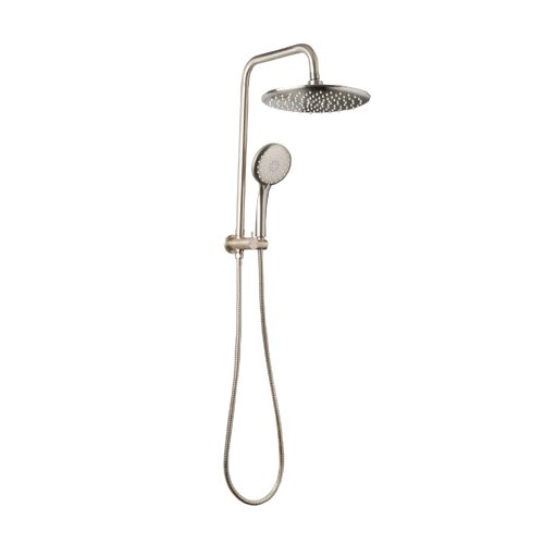 Linkware T9081BN Loui 3 Function Twin Shower Brushed Nickel