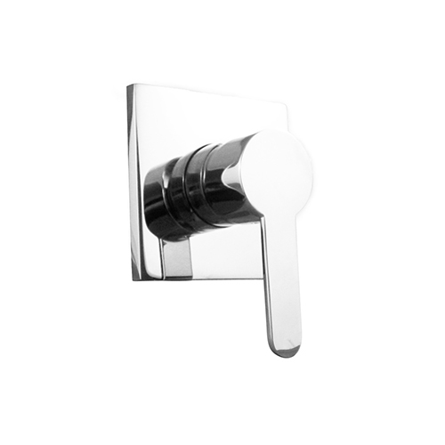 Linkware Loui T908SP 35mm Cartridge Square Wall Mixer Chrome