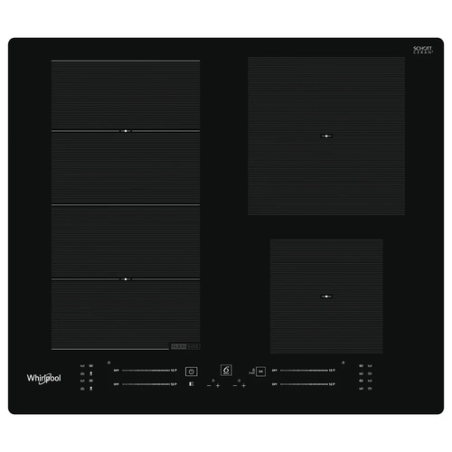 Whirlpool WFS0160NE 60cm Built-In Induction Hob Black Cooktop