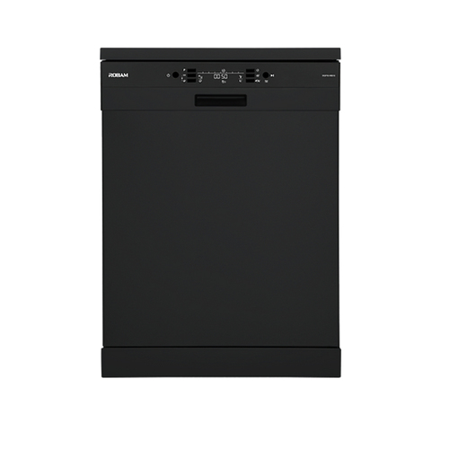 Robam WQP15-W651B 600mm 15 Place Setting Capacity Black Freestanding Dishwasher